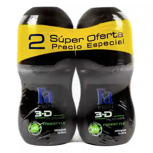 Fa Men Desodorante 3D Free Style Roll On 