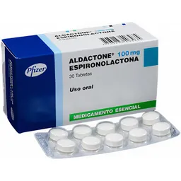 Aldactone (100 mg) Tabletas