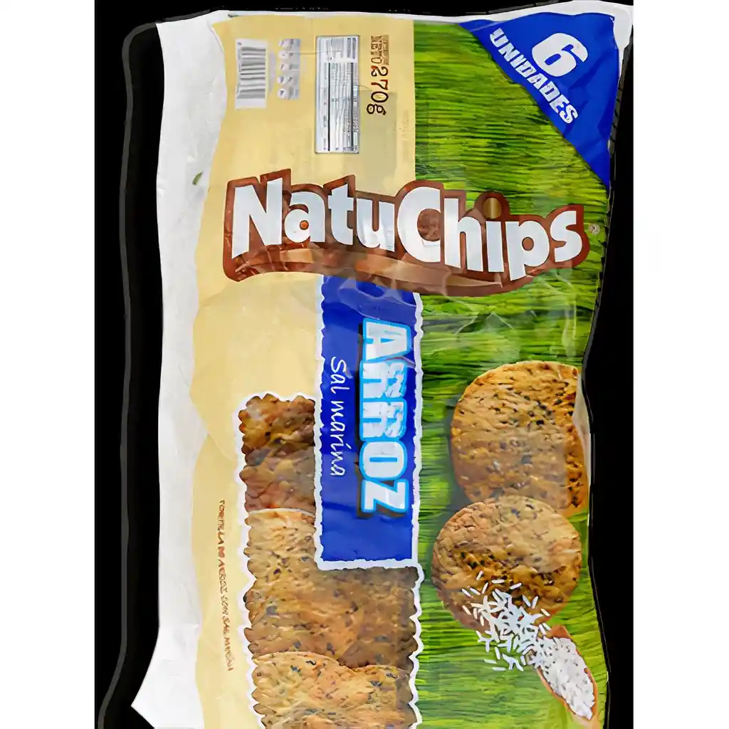 Natuchips Arroz Sal Marina