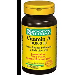 Goodn Natural Vitamina A 10000 IU Frasco * 100 Softgel