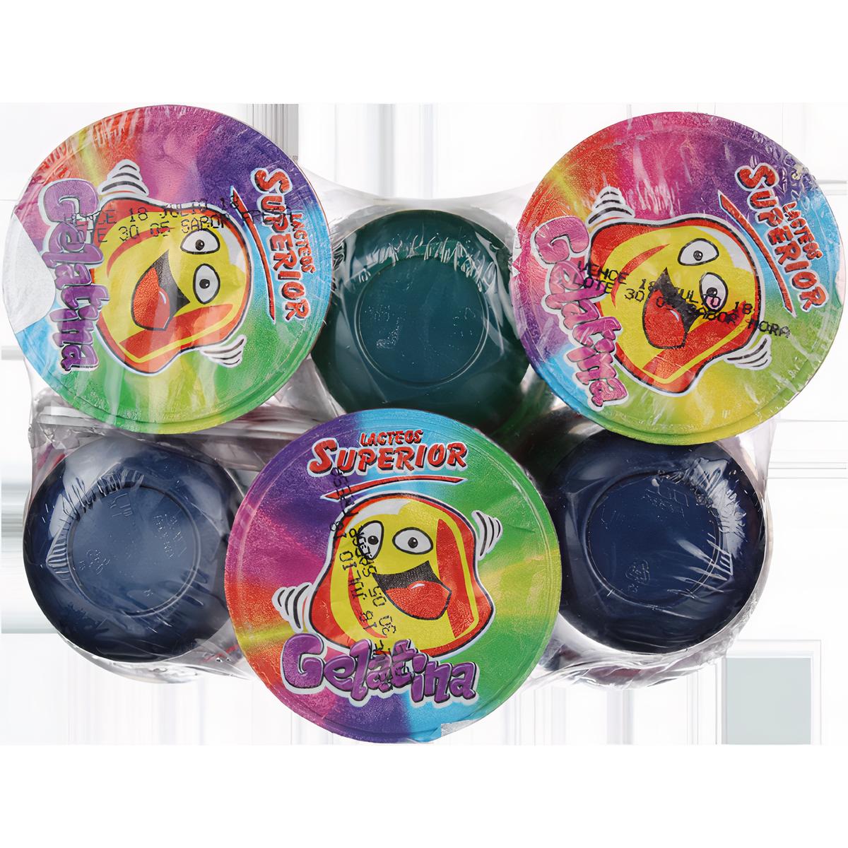Superior Deliciosas Gelatinas x 6 Unidades.