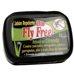 Fly Free Jabón Barra Repelente Citronela