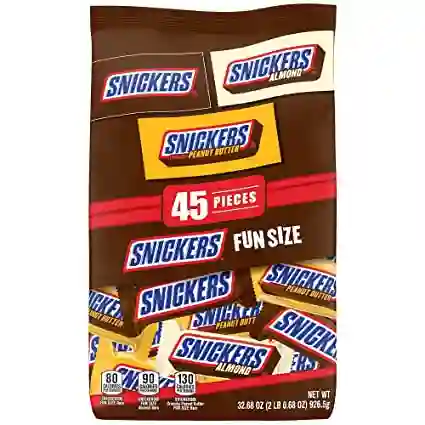 Snickers Barra de Chocolate Fun Size
