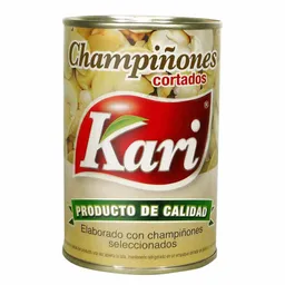 Kari Conserva de Champiñones Cortados