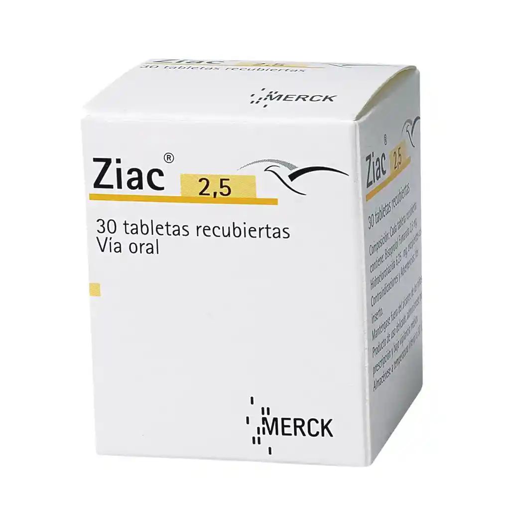 Merck Ziac x 30 Tabletas