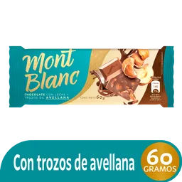 Mont Blanc Chocolate con Leche y Trozos de Avellana