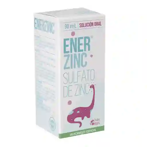   Ener Zinc  Solucion Oral Sabor A Frutos Rojos (200 Mg) 