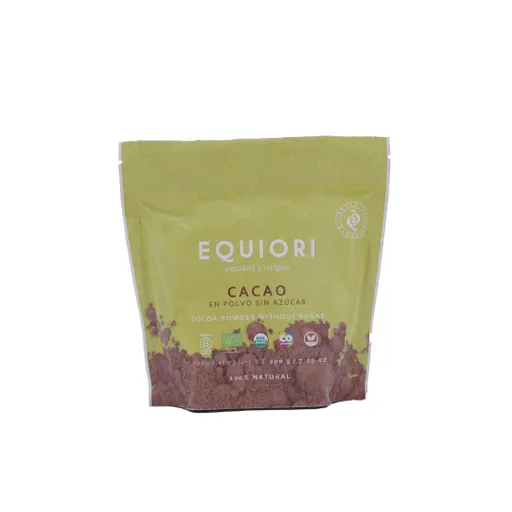 Equiori Cacao en Polvo sin Azúcar 
