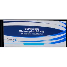 Mirtazapina Depreless Tabletas