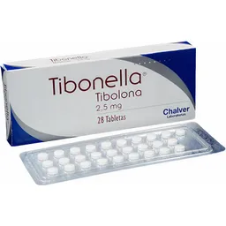 Tibonella Terapia Hormonal (2.5 mg) Tabletas