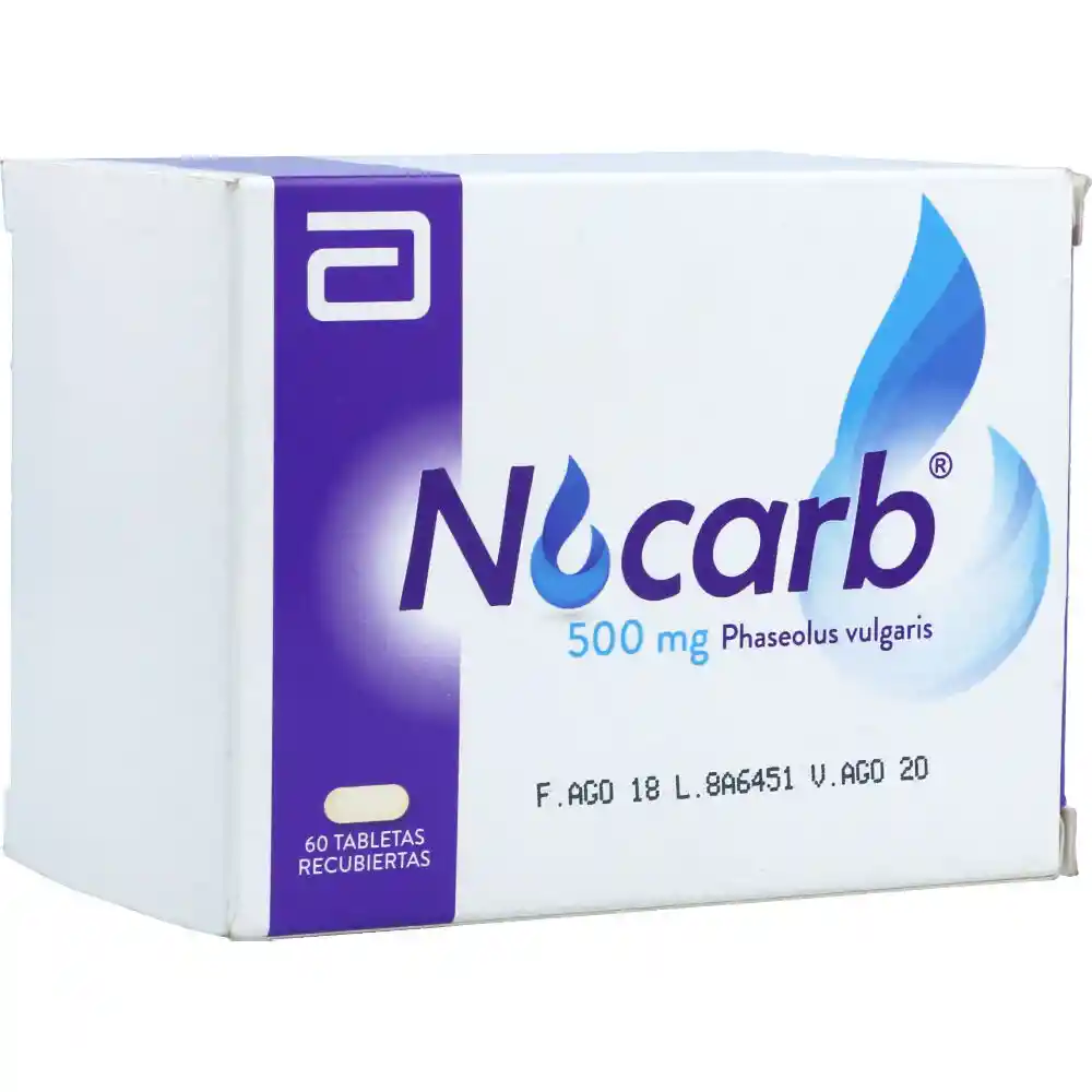 Nocarb Suplemento Dietario en Tabletas Recubiertas