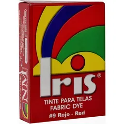 Iris Tinte para Telas Color Rojo