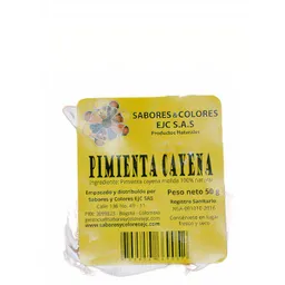 Sabores Y Colores Pimienta Cayena