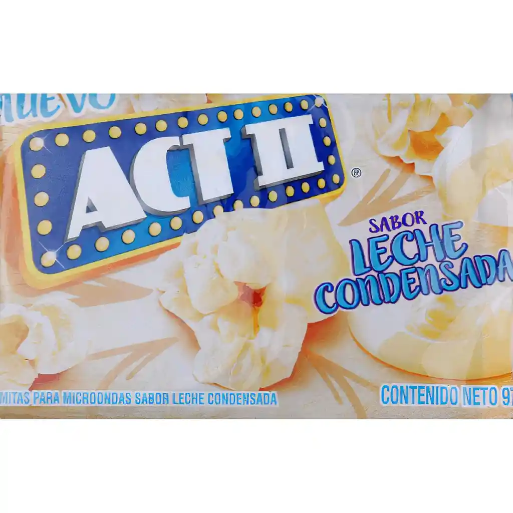 Act II Crispetas Sabor Leche Condensada
