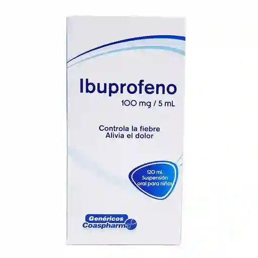 Coaspharma Ibuprofeno Suspensión Oral para Niños (100 mg)
