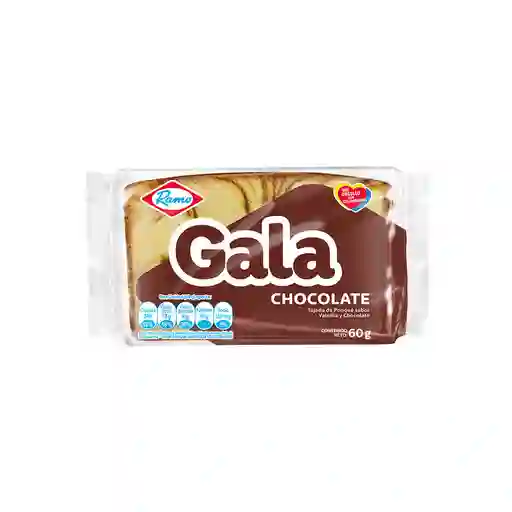 Gala Ponqué Sabor a Vainilla y Chocolate
