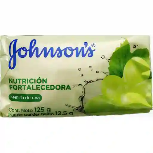 Johnson's Jabón Nutrición Fortalecedora Semilla de Uva 