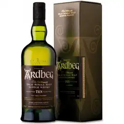 Ardbeg Whisky 10 Años Scotch