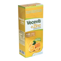 Cevit Ve + Zinc Suplemento Dietario Sabor Naranja