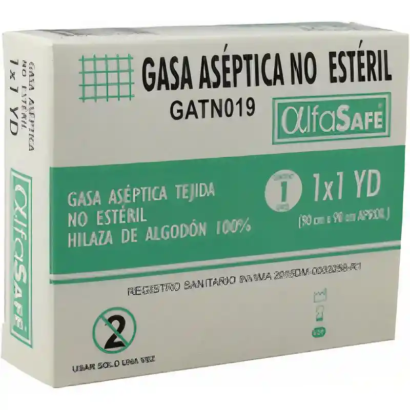 Alfa Safe Gasa Aséptica No Estéril
