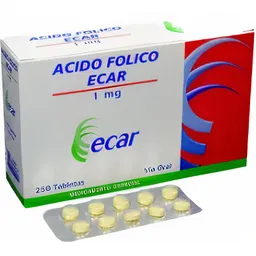 Ecar Ltda 1 Mg 300 Tabletas Ec