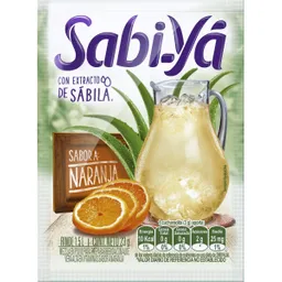 Sabi-yá  Bebida Sabor A Naranja