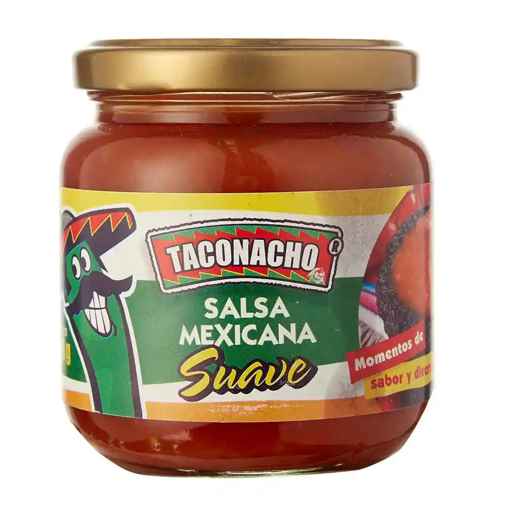 Taco Nacho Salsa Mexicana suave