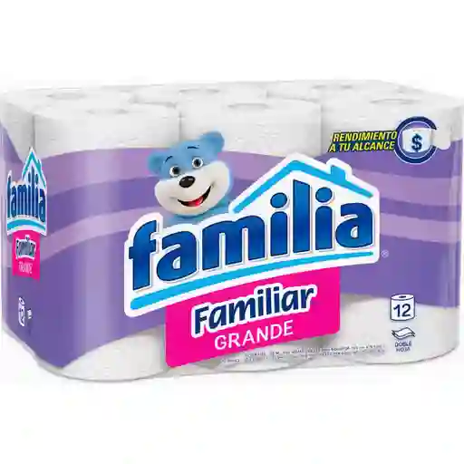 Familia Papel Higiénico Grande Doble Hoja