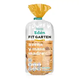 Fit Garten Pan Tajado de Avena y Masa Madre Edén 