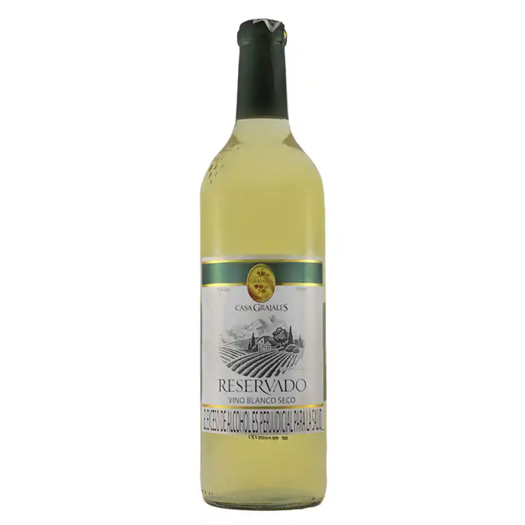 Casa Grajales Vino Blanco Seco Reservado