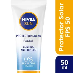 Nivea Protector Solar Facial Control de Brillo FPS 50
