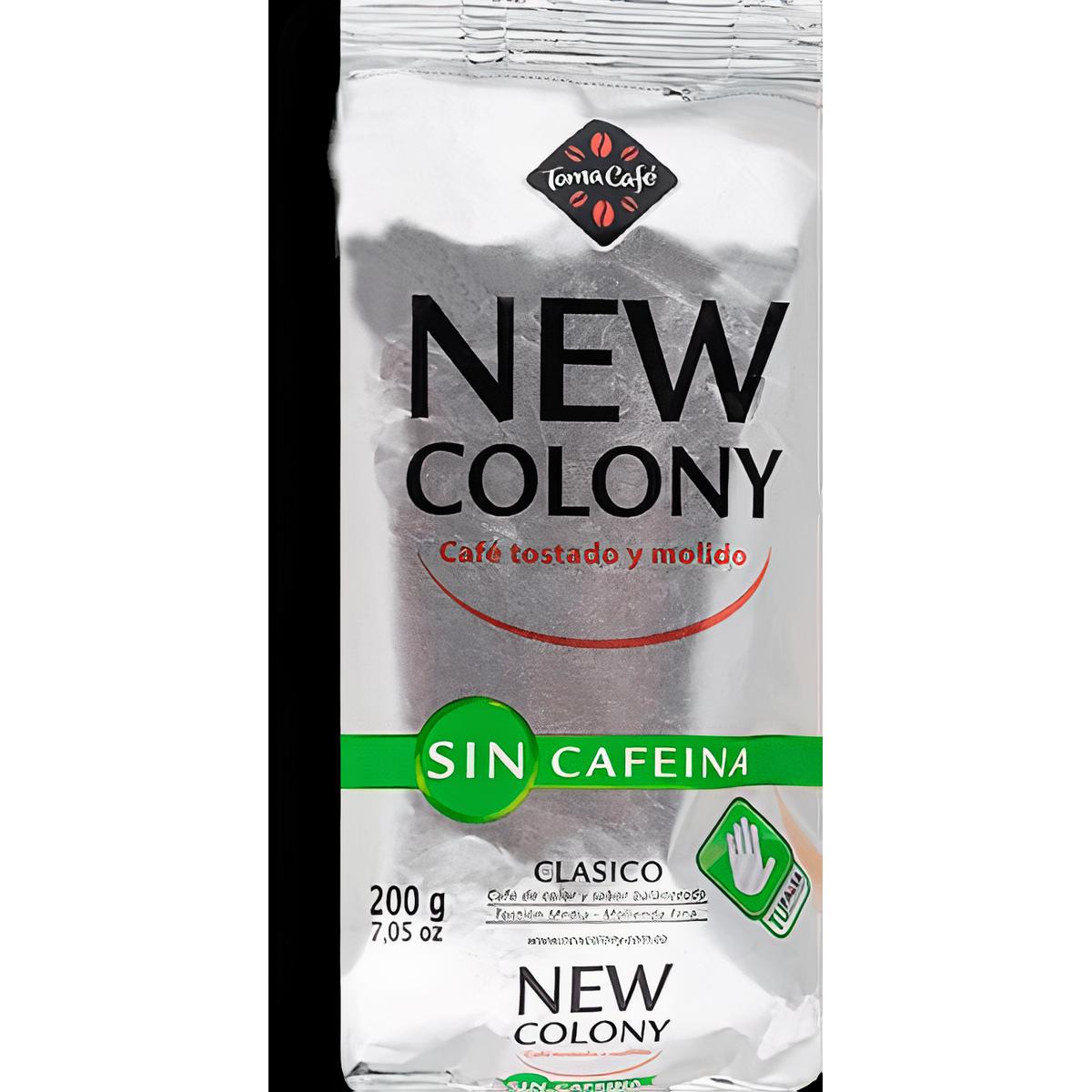 New Colony Cafe Sin Cafeina 200 g