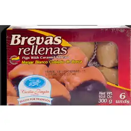 Dulces Valle Del Brevas Rellenas X 6 Unidades