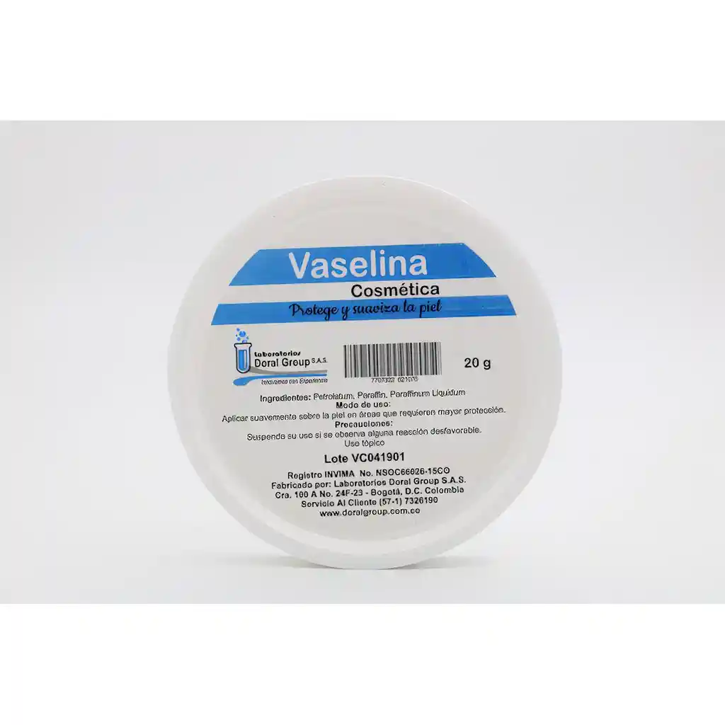 Vaselina Doral CosmŽtica 20 g x 12 Uds