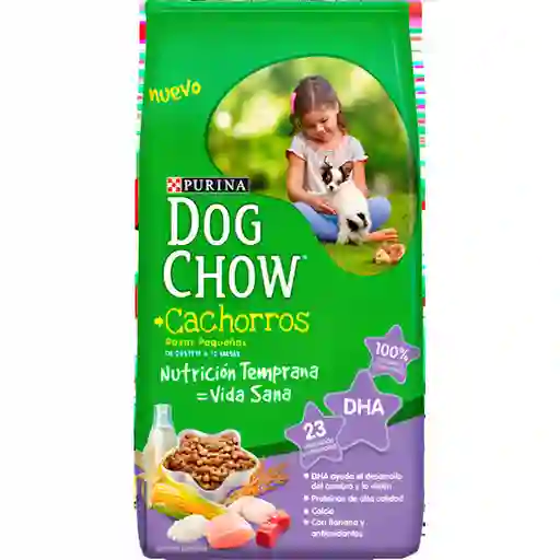 Dog Chow Alimento para Perros Cachorros Raza Pequeña Vida Sana
