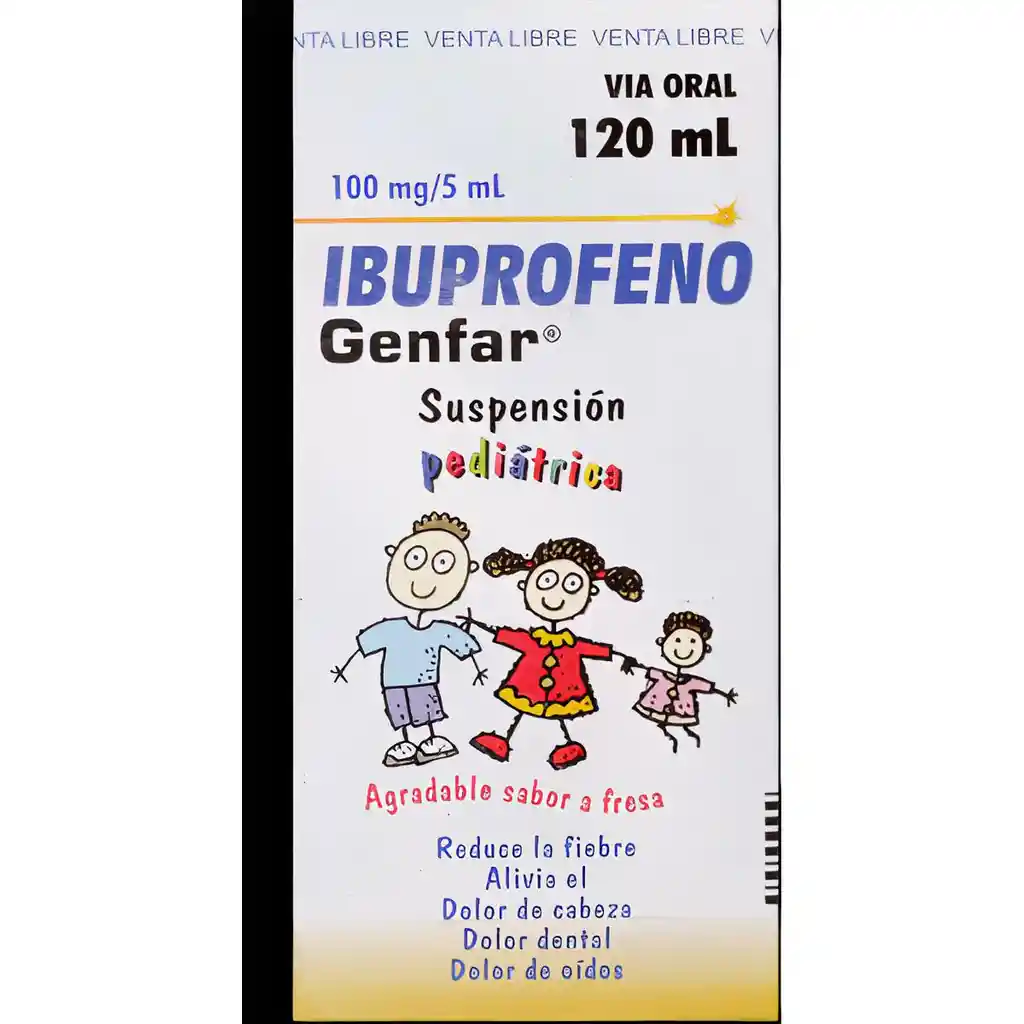 Ibuprofeno Antiinflamatorio Suspensión Pediátrica