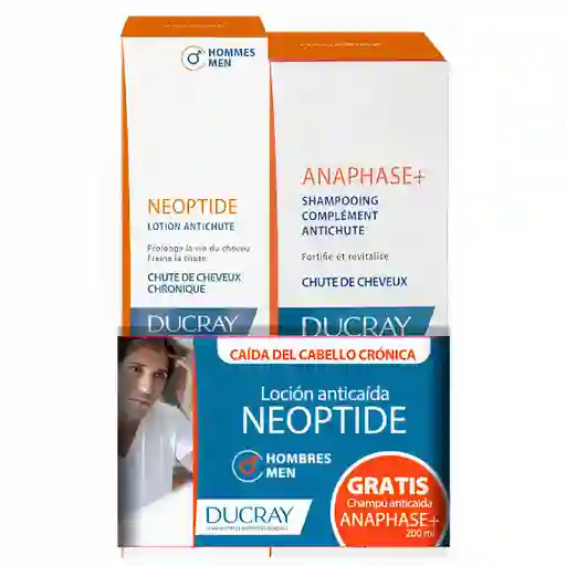 Ducray Loción Anticaída Neoptide + Shampoo Anticaída Anaphase+