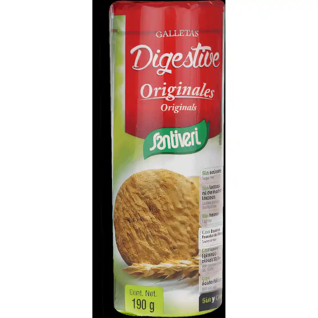 Santiveri Digestive Galletas Originales Rojas