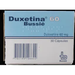 Duxetina 60Mg Caja X 30 Capsulas