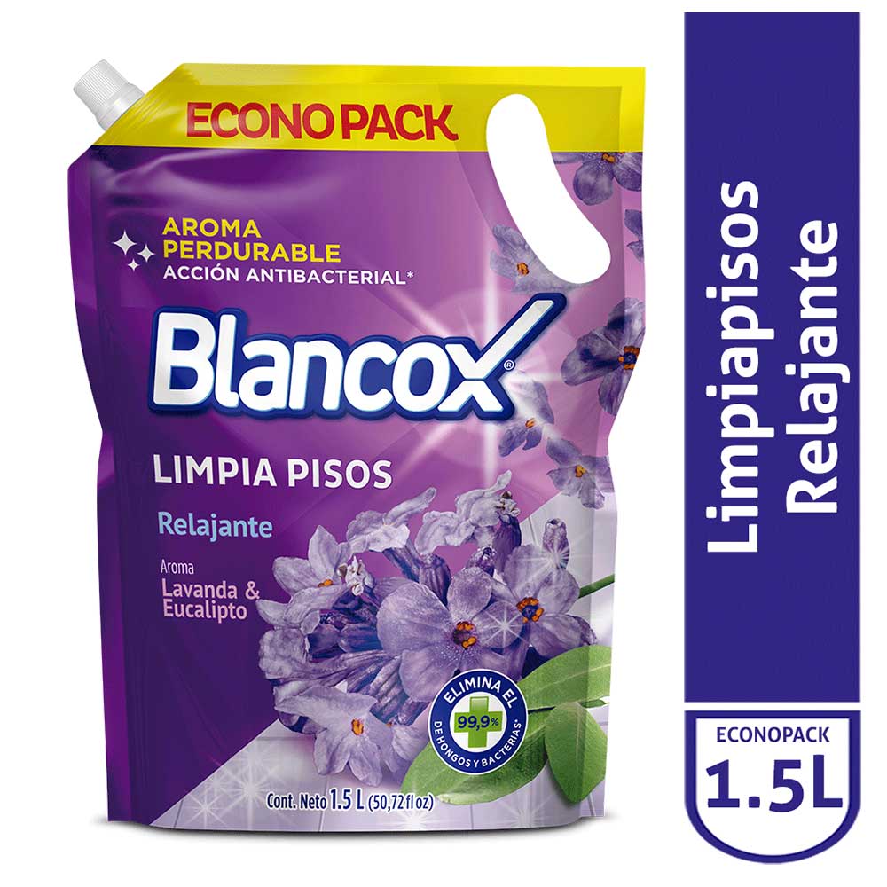 Blancox Limpia Pisos Relajante Aroma Lavanda y Eucalipto 1.5 l