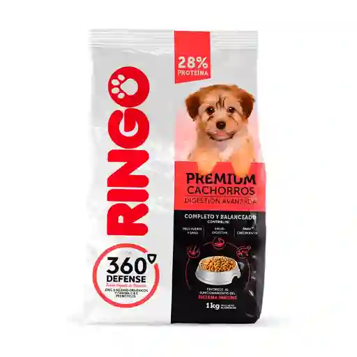 Ringo Alimento Premium para Perros Cachorros Digestión Avanzada