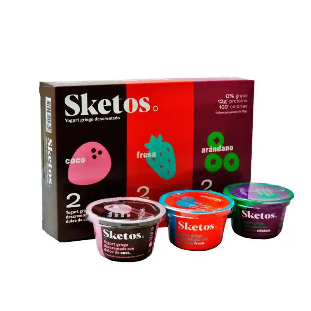 Sketos Yogurt Griego Surtido