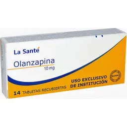 Olanzapina La Santé (10 Mg) Tabletas Recubiertas