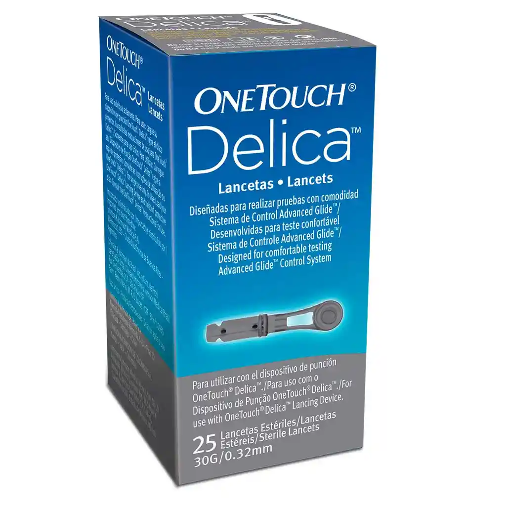   Onetouch  Lancetas Esteriles Delica 