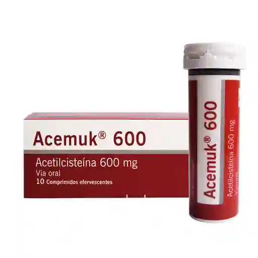 Acemuk (600 mg) 10 Comprimidos