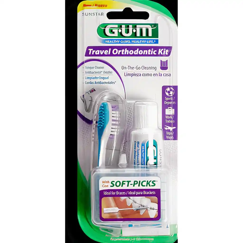 Gum Kit Viajero De Ortodoncia