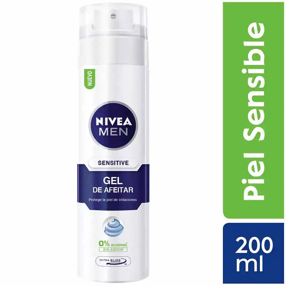 Nivea Men Gel de Afeitar Sensitive para Piel Sensible