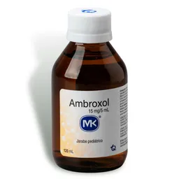 MK Ambroxol Mucolítico (15 mg) Jarabe Pediátrico 