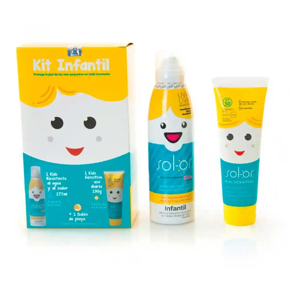 Sol-Or Kit Infantil de Protección Solar Spf 50