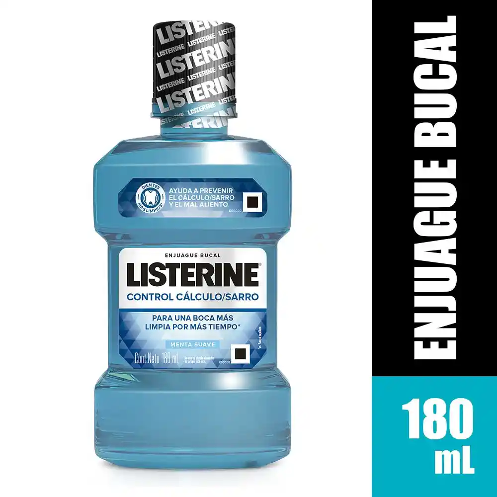 Listerine Enjuague Control Cálculo